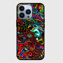 Чехол iPhone 13 Pro Психоделическая иллюстрация