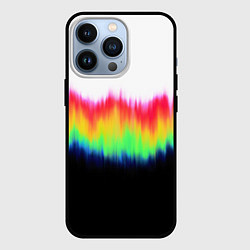 Чехол для iPhone 13 Pro Северное сияние - тай-дай, цвет: 3D-черный
