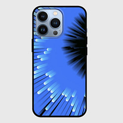 Чехол для iPhone 13 Pro Чёрная дыра - неон - авангард, цвет: 3D-черный