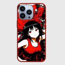 Чехол iPhone 13 Pro Девушка-Аниме Кубизм