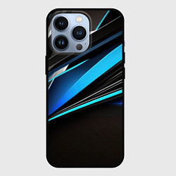 Чехол для iPhone 13 Pro Dark geometry, цвет: 3D-черный