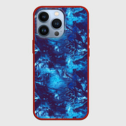Чехол для iPhone 13 Pro Холодная вода, цвет: 3D-красный