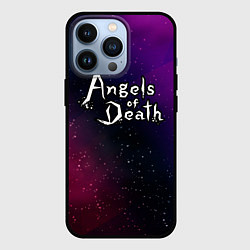 Чехол для iPhone 13 Pro Angels of Death gradient space, цвет: 3D-черный