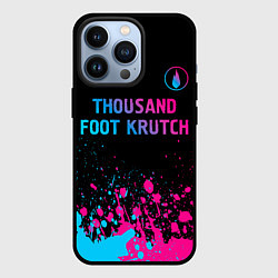 Чехол iPhone 13 Pro Thousand Foot Krutch - neon gradient: символ сверх