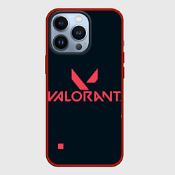 Чехол для iPhone 13 Pro Valorant игрок, цвет: 3D-красный