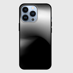 Чехол для iPhone 13 Pro Градиент черный, цвет: 3D-черный