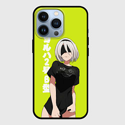 Чехол для iPhone 13 Pro YoRHa 2-gou B-gata, цвет: 3D-черный