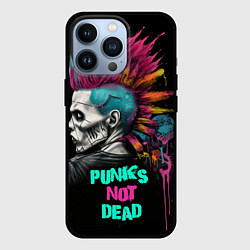 Чехол для iPhone 13 Pro Punks not dear, цвет: 3D-черный