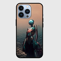 Чехол для iPhone 13 Pro Незнакомка, цвет: 3D-черный