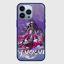 Чехол для iPhone 13 Pro Блэйд из хонкай стар рейл, цвет: 3D-тёмно-синий