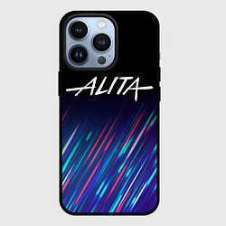 Чехол для iPhone 13 Pro Alita stream, цвет: 3D-черный