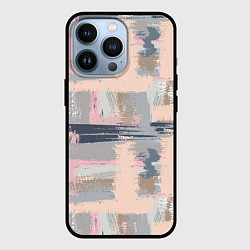 Чехол для iPhone 13 Pro Абстрактная пастель, цвет: 3D-черный