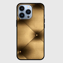 Чехол для iPhone 13 Pro Текстура обивки, цвет: 3D-черный