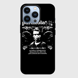 Чехол для iPhone 13 Pro Paranoia trend, цвет: 3D-черный