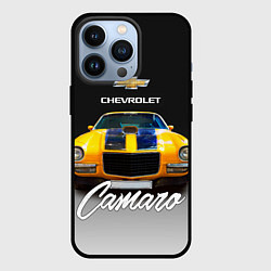 Чехол для iPhone 13 Pro Американский спорткар Camaro 1970 года, цвет: 3D-черный