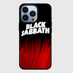Чехол для iPhone 13 Pro Black Sabbath red plasma, цвет: 3D-черный