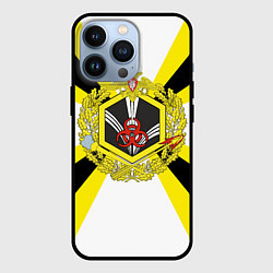 Чехол для iPhone 13 Pro РХБЗ - символика, цвет: 3D-черный