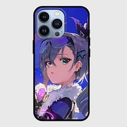 Чехол для iPhone 13 Pro Хонкай Стар Рейл: Серебряный Волк, цвет: 3D-черный