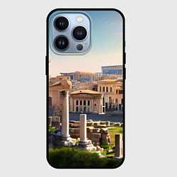Чехол для iPhone 13 Pro Руины Рима, цвет: 3D-черный