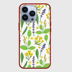 Чехол для iPhone 13 Pro Запах весны, цвет: 3D-красный