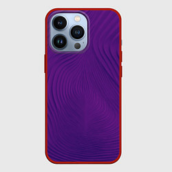 Чехол для iPhone 13 Pro Фантазия в фиолетовом, цвет: 3D-красный