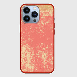 Чехол для iPhone 13 Pro Crema pattern, цвет: 3D-красный