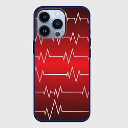 Чехол для iPhone 13 Pro Pulse, цвет: 3D-тёмно-синий