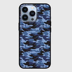 Чехол для iPhone 13 Pro Камуфляж Омона и Росгвардии, цвет: 3D-черный