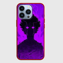 Чехол для iPhone 13 Pro Mob Psycho Rage, цвет: 3D-красный