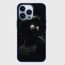 Чехол для iPhone 13 Pro Статуя Давида Микеланджело, цвет: 3D-тёмно-синий