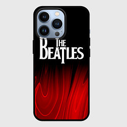 Чехол для iPhone 13 Pro The Beatles red plasma, цвет: 3D-черный