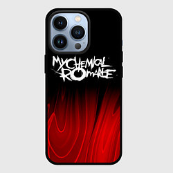 Чехол для iPhone 13 Pro My Chemical Romance red plasma, цвет: 3D-черный