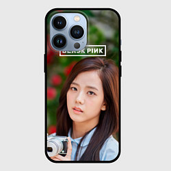 Чехол для iPhone 13 Pro Blackpink Jisoo, цвет: 3D-черный