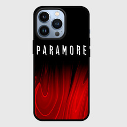 Чехол для iPhone 13 Pro Paramore red plasma, цвет: 3D-черный