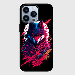 Чехол для iPhone 13 Pro Волк от нейросети, цвет: 3D-черный