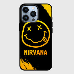 Чехол для iPhone 13 Pro Nirvana - gold gradient, цвет: 3D-черный