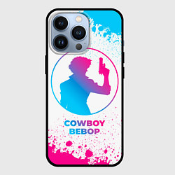 Чехол для iPhone 13 Pro Cowboy Bebop neon gradient style, цвет: 3D-черный
