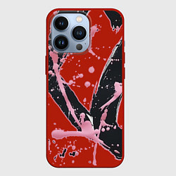 Чехол для iPhone 13 Pro XO, цвет: 3D-красный