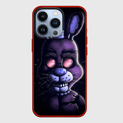 Чехол для iPhone 13 Pro Five Nights at Freddys Bonnie, цвет: 3D-красный