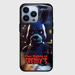 Чехол для iPhone 13 Pro Five Nights at Freddys Bonnie, цвет: 3D-черный