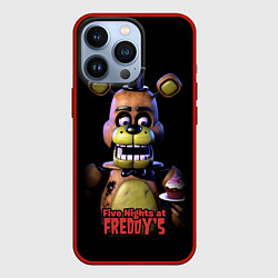 Чехол для iPhone 13 Pro Five Nights at Freddy, цвет: 3D-красный