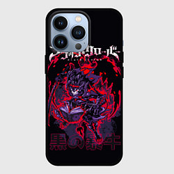 Чехол для iPhone 13 Pro Аста режим демона - Черный Клевер, цвет: 3D-черный