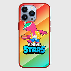 Чехол для iPhone 13 Pro Brawl Stars Doug, цвет: 3D-красный