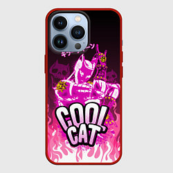 Чехол для iPhone 13 Pro Killer Queen - Розовый огонь, цвет: 3D-красный