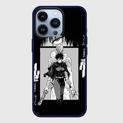 Чехол для iPhone 13 Pro Крутая Маки - Магическая битва, цвет: 3D-тёмно-синий