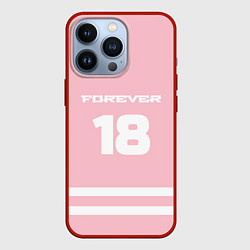 Чехол для iPhone 13 Pro Forever 18, цвет: 3D-красный