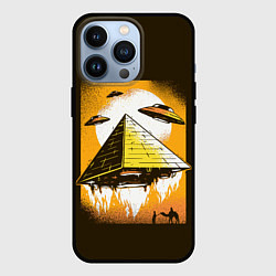 Чехол для iPhone 13 Pro Pyramid launch, цвет: 3D-черный
