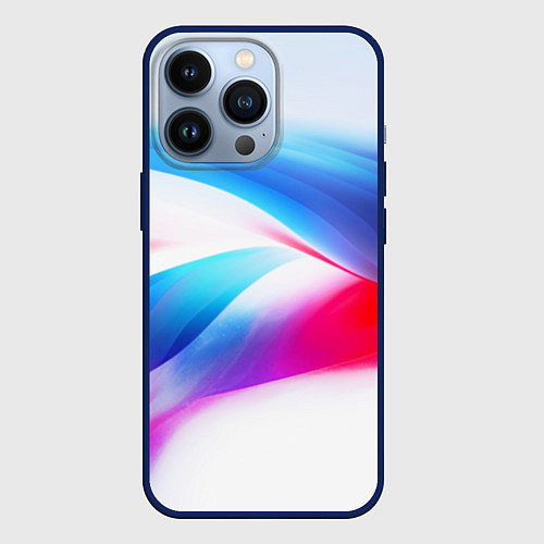 Чехол iPhone 13 Pro Футболка Россия / 3D-Тёмно-синий – фото 1