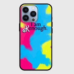 Чехол для iPhone 13 Pro I Am Kenough Tie-Dye, цвет: 3D-черный