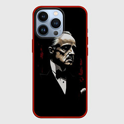 Чехол для iPhone 13 Pro Крестный отец, цвет: 3D-красный